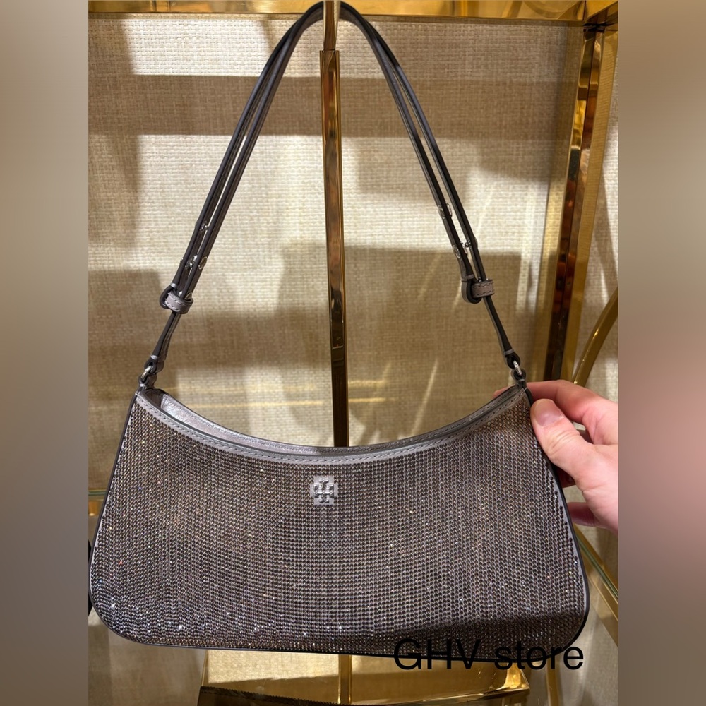 Tory Burch Emerson dark grey Shoulder Bag